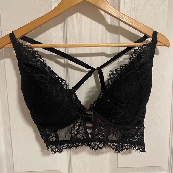 La senza beyond sexy black lace bra 38DD - Picture 1 of 5
